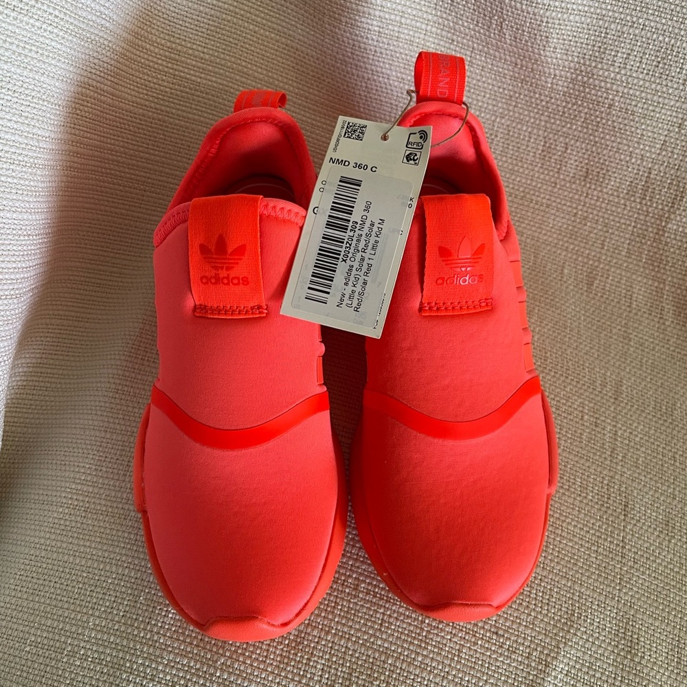 adidas Originals NMD 360 (Little Kid) Solar Red/Solar Red/Solar Red 1 Little Kid
